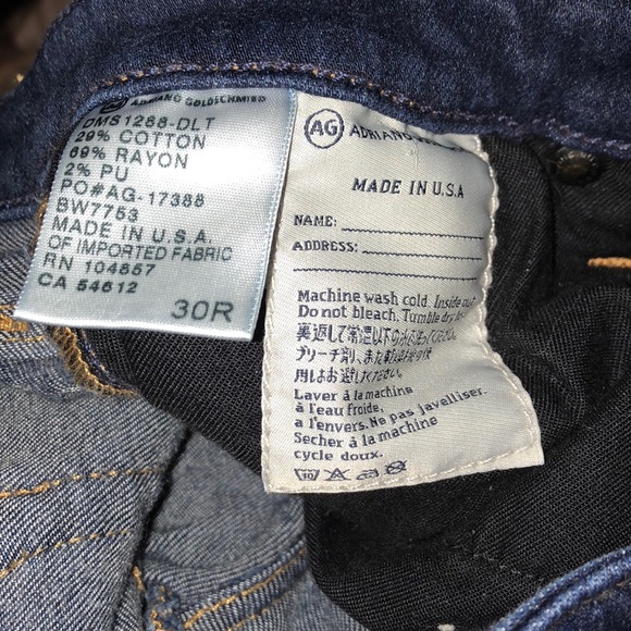 Adriano Goldschmied Legging Jean Sz 30R - Picture 4 of 4